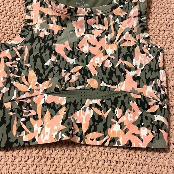 Sweaty Betty Power Frame Racerback Floral Sports Bra XS NWT Activewear - Picture 5 of 7